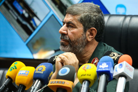 سردار رمضان شریف در نشست خبری سومین سالگرد شهادت حسن تهرانی مقدم